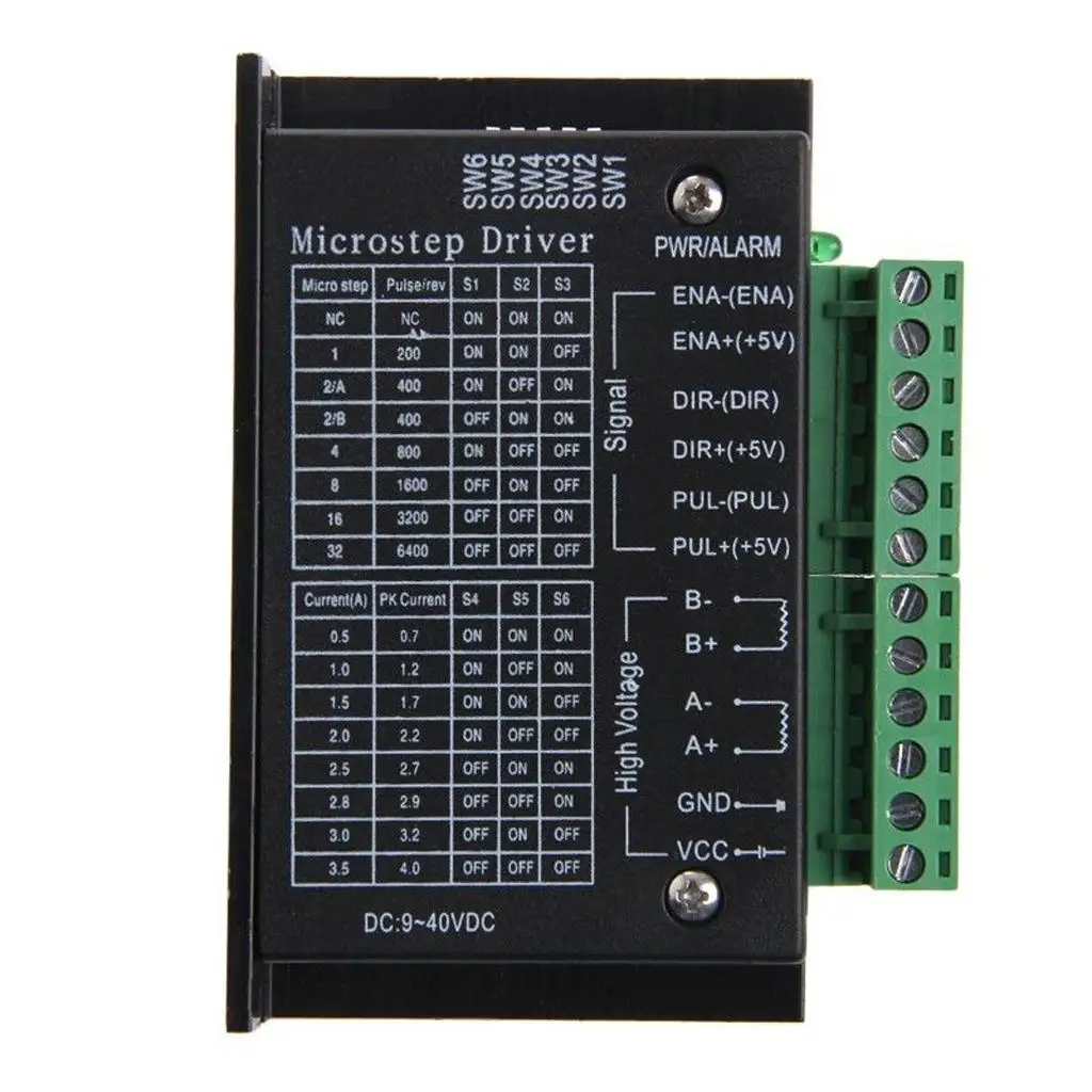TB6600 Single Axis Stepper Motor Controller Board 32 Segment Driver CNC Motor Control for Precision Motion Projects