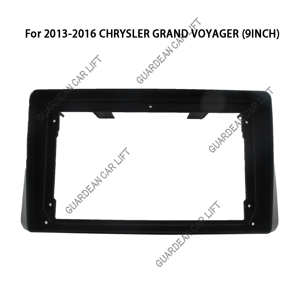 Dla Chrysler Grand Voyager Dodge Caravan 14 + Radio samochodowe Android odtwarzacz MP5 obudowa Stereo rama 2 głowica Din konsola Panel do montażu na