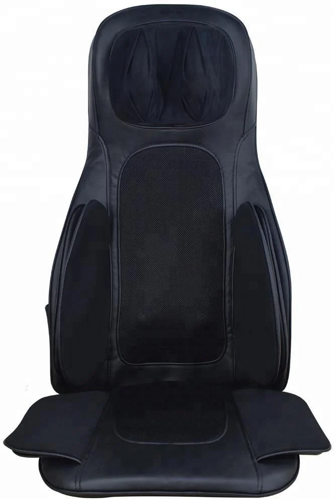 Full Body Shiatsu Massage Chair Pad with Heat, Deep Tissue Tapping Back Massager Cushion with Vibration for Home Office Chair