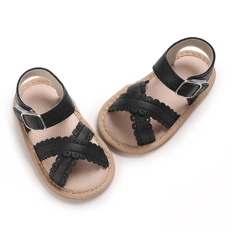 Nieuwe Mode Zomer Nieuwe Open Teen Cross Serie Ontwerp Anti Slip Baby Sandalen