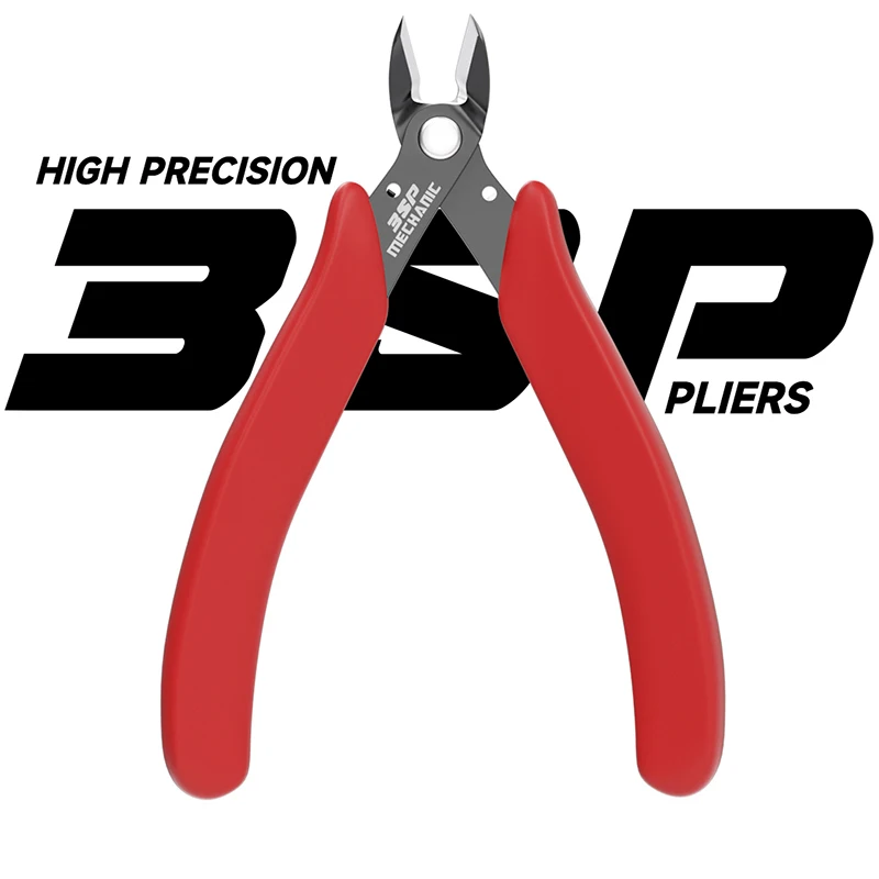 

MECHANIC 3SP высокоточные плоскогубцы с защитой от коррозии для ремонта мобильных телефонов медная проволока пластиковые защитные крышки инструмент для резки