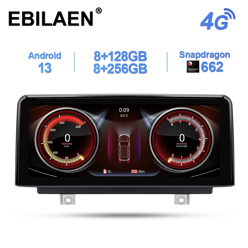 Android 13.0 Car multimedia Player for BMW F30 F20 F31 F22 F21 F32 F33 F36 NBT EVO System Autoradio GPS Navigation 4G AI Voice