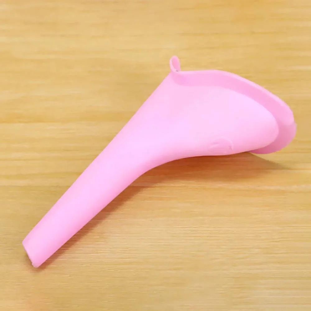 TARKA 캠핑 여성 소변기 야외 여행 서 소변기 깔때기 휴대용 여성 소변기 부드러운 실리콘 배뇨 장치 상자