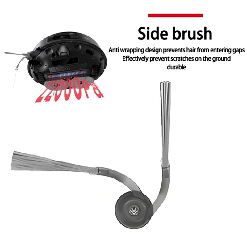 

ABVI-For Roborock Saros Z70 / G30 Space Vacuum Cleaner Accessories Kit Tricut Brush Side Brush Dust Bag Filters Mop Pad