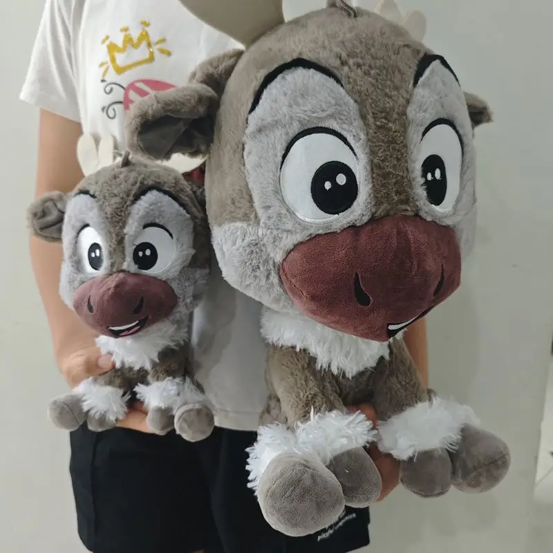 Sitting 22cm,35cm Frozen Sven Stuffed Plush Toy Kawaii Christmas Reindeer Sven Soft Dolls Gifts view 2