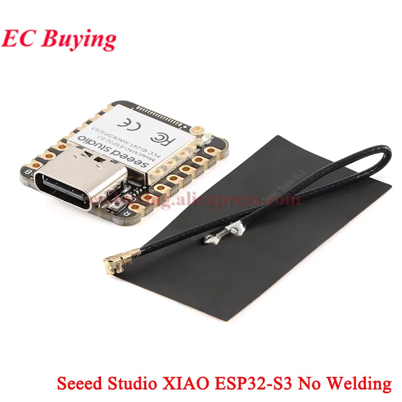 1-10 szt. Moduł kamery Seeed Studio XIAO ESP32S3 Sense Seeeduino ESP32-S3 2.4G WiFi BLE Mesh 5.0 Wi-Fi OV2640 OV3660 dla Arduino — zdjęcie produktu 4