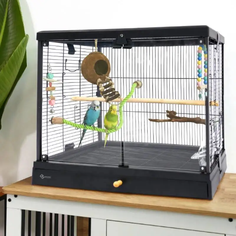 

Parrot Rabbit Villa Breeding Hut Bird Cage Accessories Home Bird Cage Hamster Outdoors Oiseaux Accessoires Pet Products RR50BC