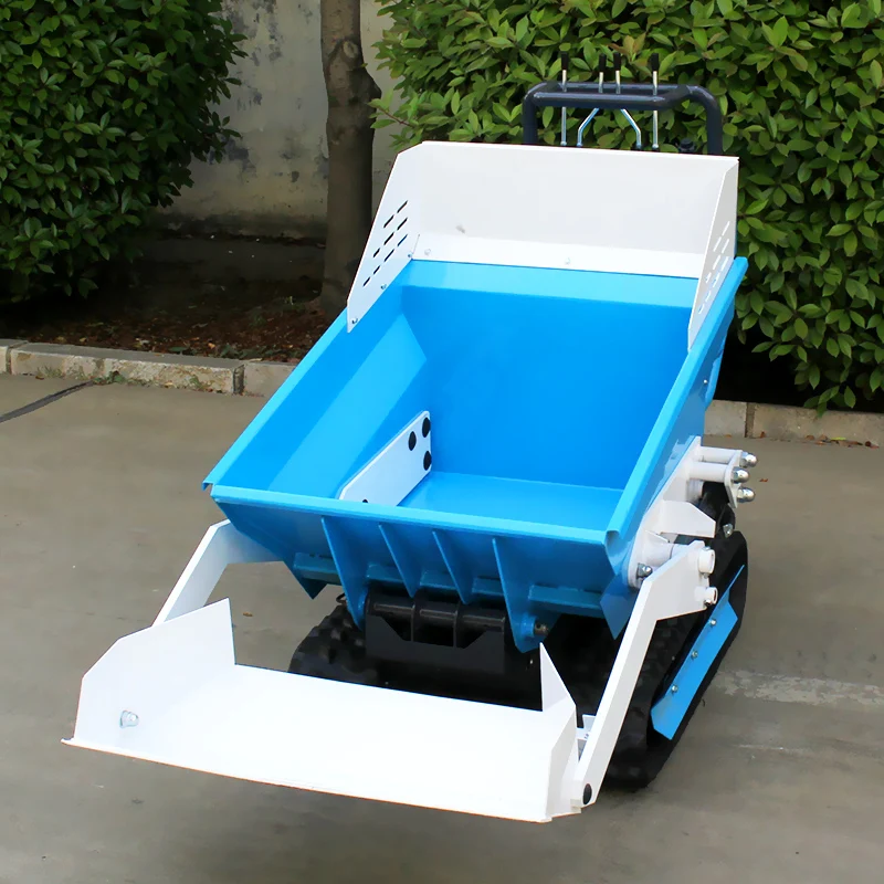 Aangepaste automatische handmatige mini-rupsdumper Hydraulische dieseldumptransporter Multifunctionele mini-dumper met rups