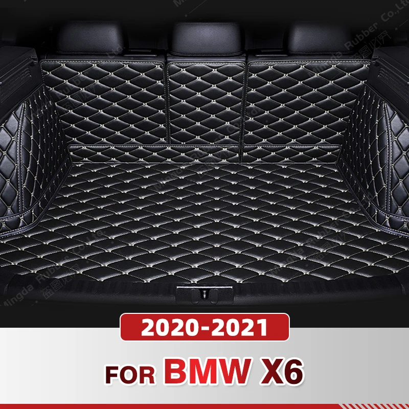 

Auto Full Coverage Trunk Mat For BMW X6 2020 2021 Anti-Dirty Car Boot Cover Pad Cargo Liner Interior Protector Accessories