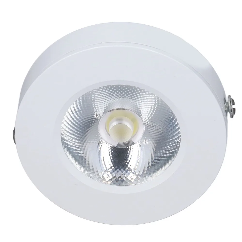 Modern 3W LED Spot Light Aluminum 110V Recessed Ceiling Light Slim White Light 6500K COB LED Downlight Aisle