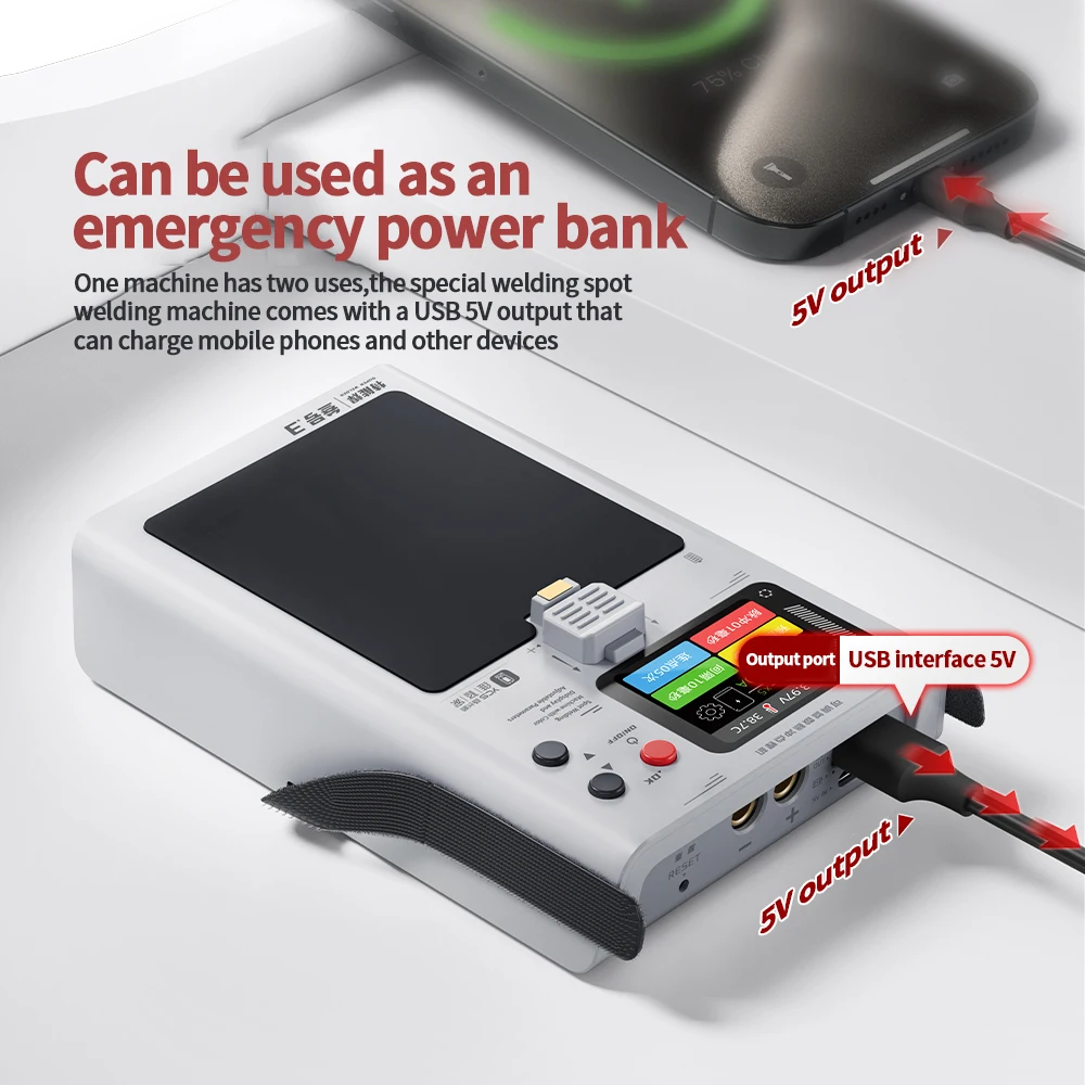 YCS SUPER WELDING 3rd Double Pulse Spot Welding Machine for Mobile Phone Repair Battery Double Pulse Spot Welding Tool