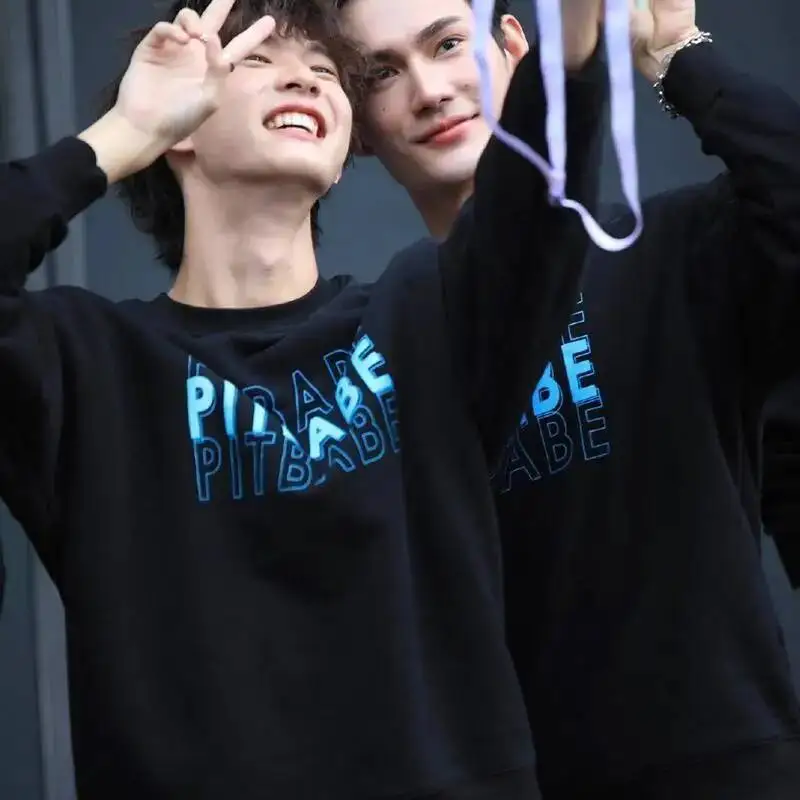 

Тайская драма Pit Babe PavelPooh, повседневный свободный студенческий свитер с длинными рукавами, толстовка с капюшоном, подарок