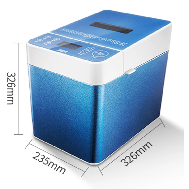 Бесшумная хлебопечка, домашняя многофункциональная пекарь с двойной трубкой, функция горячего воздуха, 700 Вт, тостер для хлеба