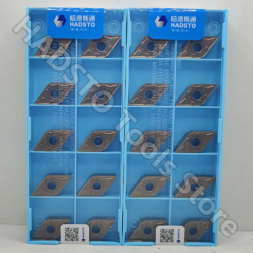 50pcs DNMG150604-BM HS7225 DNMG441 DNMG150604 HADSTO CNC carbide inserts Turning inserts Specially used for stainless steel