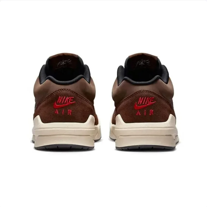 حذاء كرة السلة للسيدات من سلسلة Nike Jordan ممتص للصدمات ومقاوم للاهتراء، حذاء كرة السلة New Jordan Stadium 90 خفيف الوزن ومريح، حذاء رياضي كاجوال عصري ومتعدد الاستخدامات بلون القهوة، طراز قديم موصى به Dx4399-200