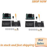 ABVB-2X ZK-MT21 2.1 Channel Bluetooth 5.0 Subwoofer Amplifier Board 50WX2+100W Power Stereo Amplifier Board Bass AMP AUX