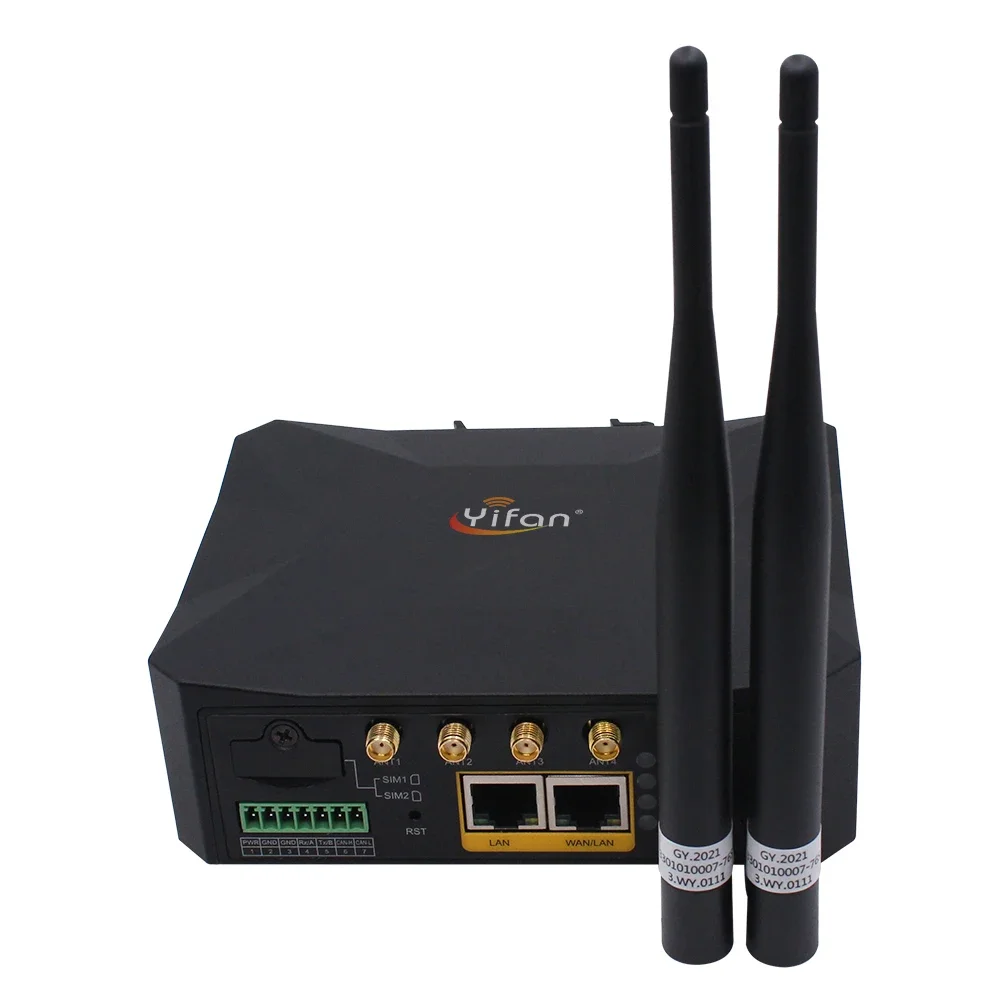 ZXY Yeacomm NR120 5G Industrial Router Dual-SIM Card IoT WIFI 6 RS232 Cpe Router Modem Support Dual-band LTE 5G Wifi Mesh Router