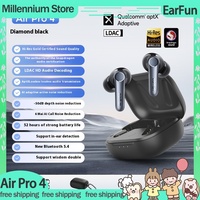 EarFun Air Pro 4 Wireless Earphone Active HI-FI Noise Reduction Bluetooth 5.4 IPX5 Earbud PC Gamer Accessories E-sports Earphone