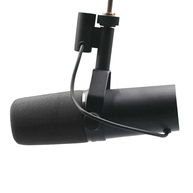 Broadcast Dynamic Microphone SM7B Desktop Mic Flat Frequency Response with Support Stand for Close Talk Applications