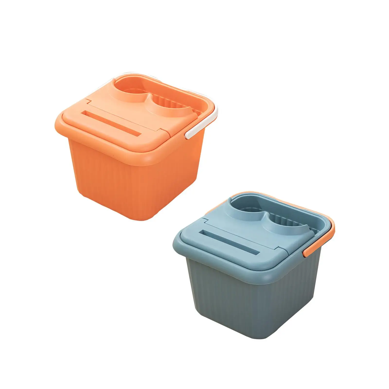 Foot Soaking Bath Basin Portable Foot Bucket for Watching Hotel Camping