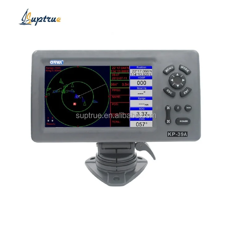 Kp-39A 7 Inch Marine GPS Navigator Chart Plotter Featuring Class B+ AIS Transponder for Marine Supplies