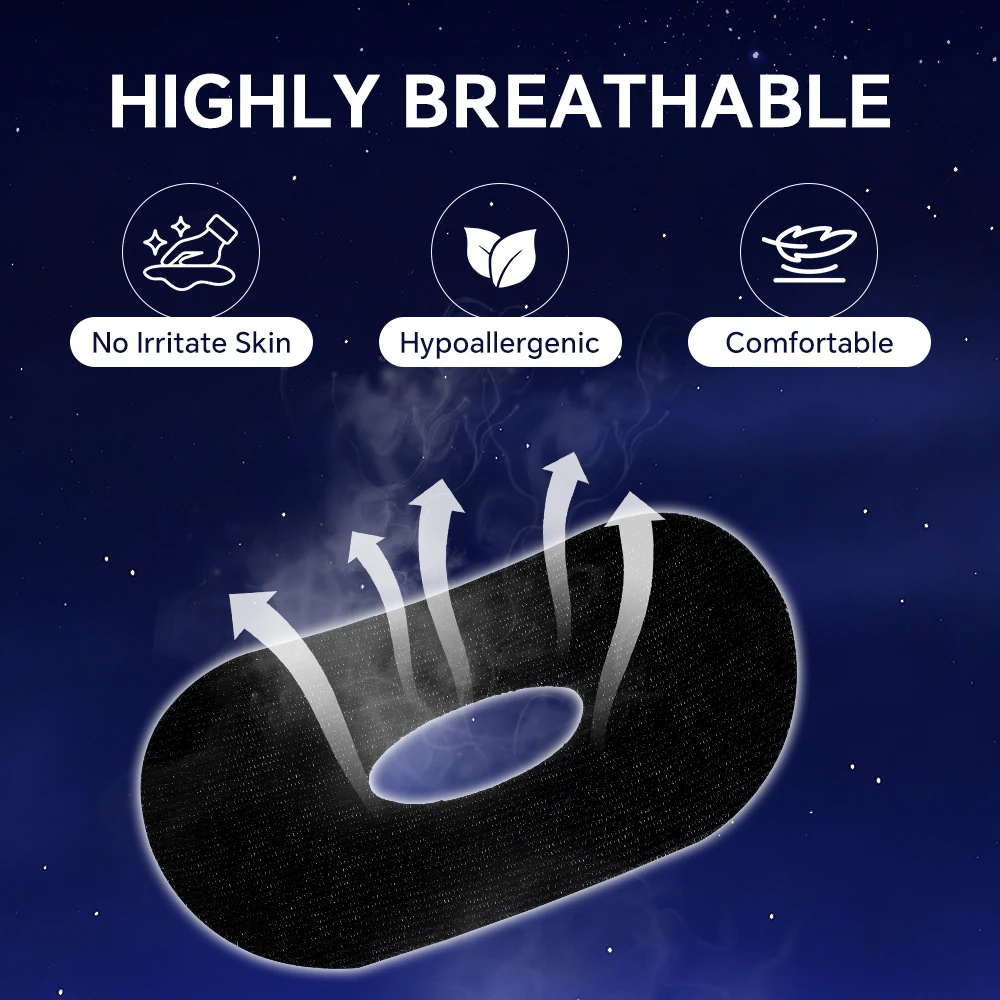 30Pcs/box Mouth Tape Sleeping Strip Anti-Snoring Mouth Breathing Tape To Improve Sleep Mouth Stickers for Snoring Lip Patches