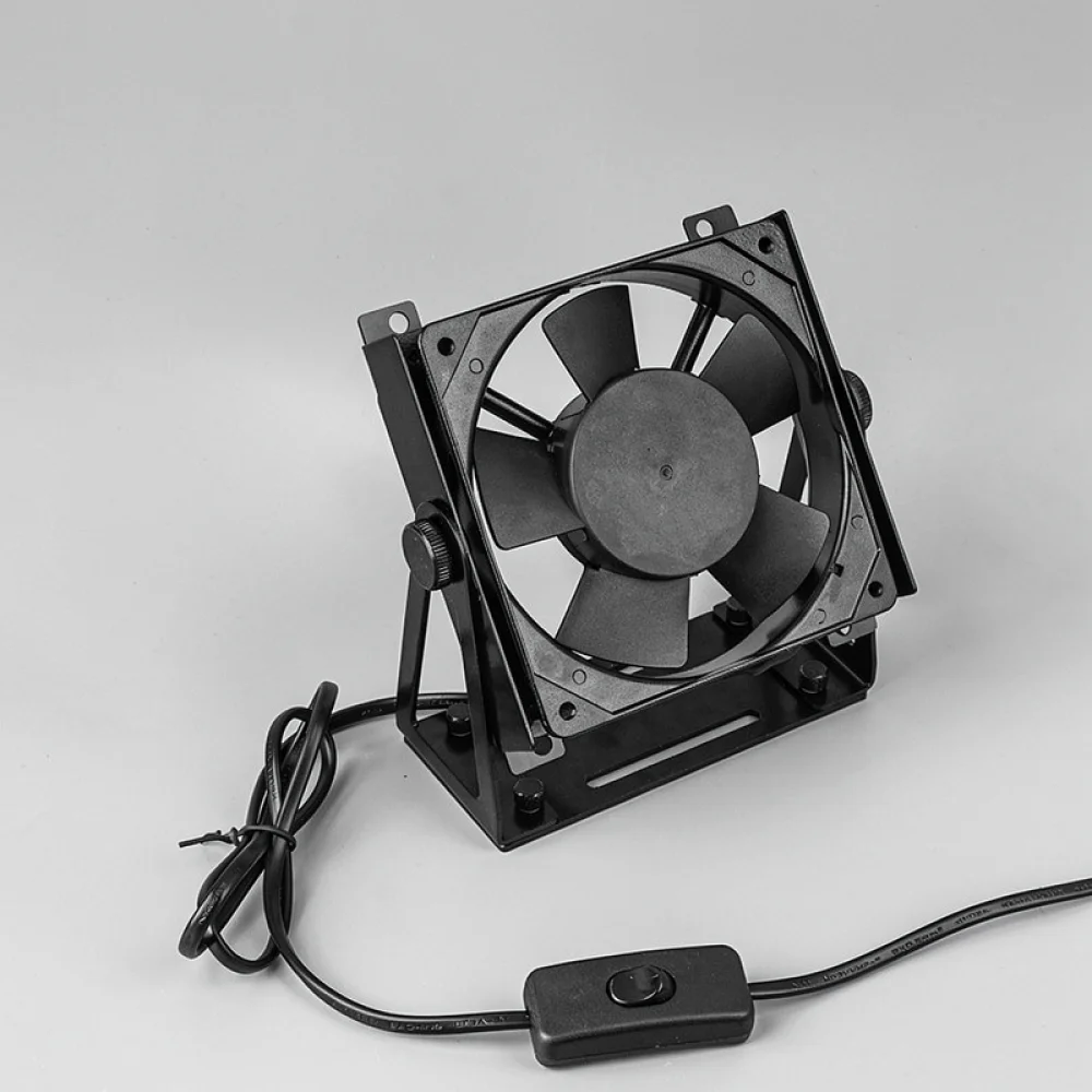 Computer Cooling Fan Stand Holder For 12CM 14CM Radiator Mount Desktop Bracket 360 Degree Flexible Base Rack