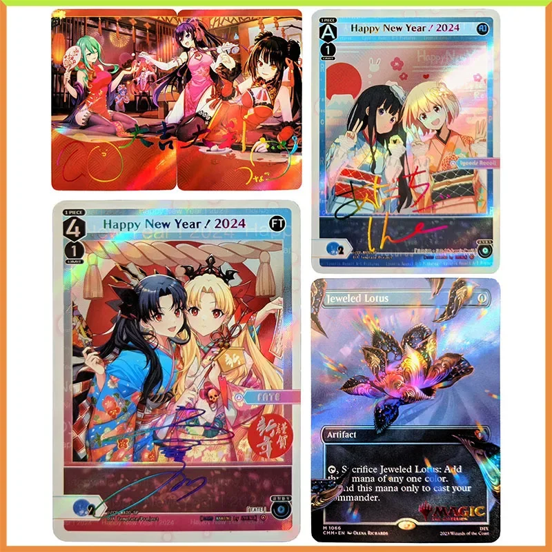 

Anime Weiss Schwarz DIY ACG Rare Laser Flash Cards Hatsune Miku Yuuki Asuna Toys for boys Collectible Cards Birthday Present