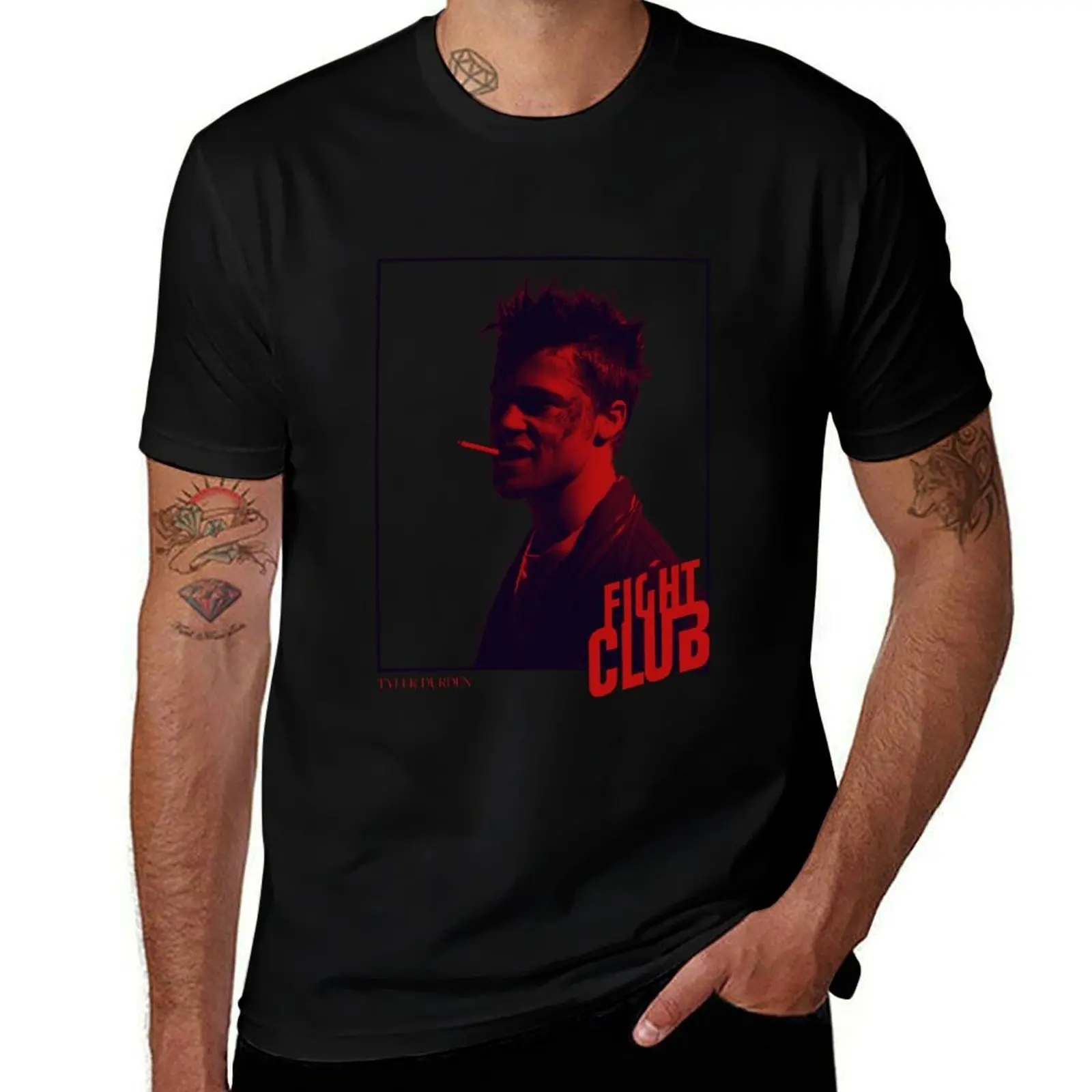 

Fight Club Tyler Durden T-Shirt quick-drying sublime Funny t-shirt gifts for boyfriend Men's t-shirts