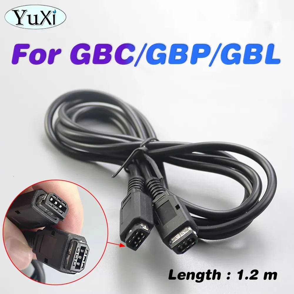 

1Pc New 2-Player Link Cable for GameBoy Color & Pocket for GBC GBP