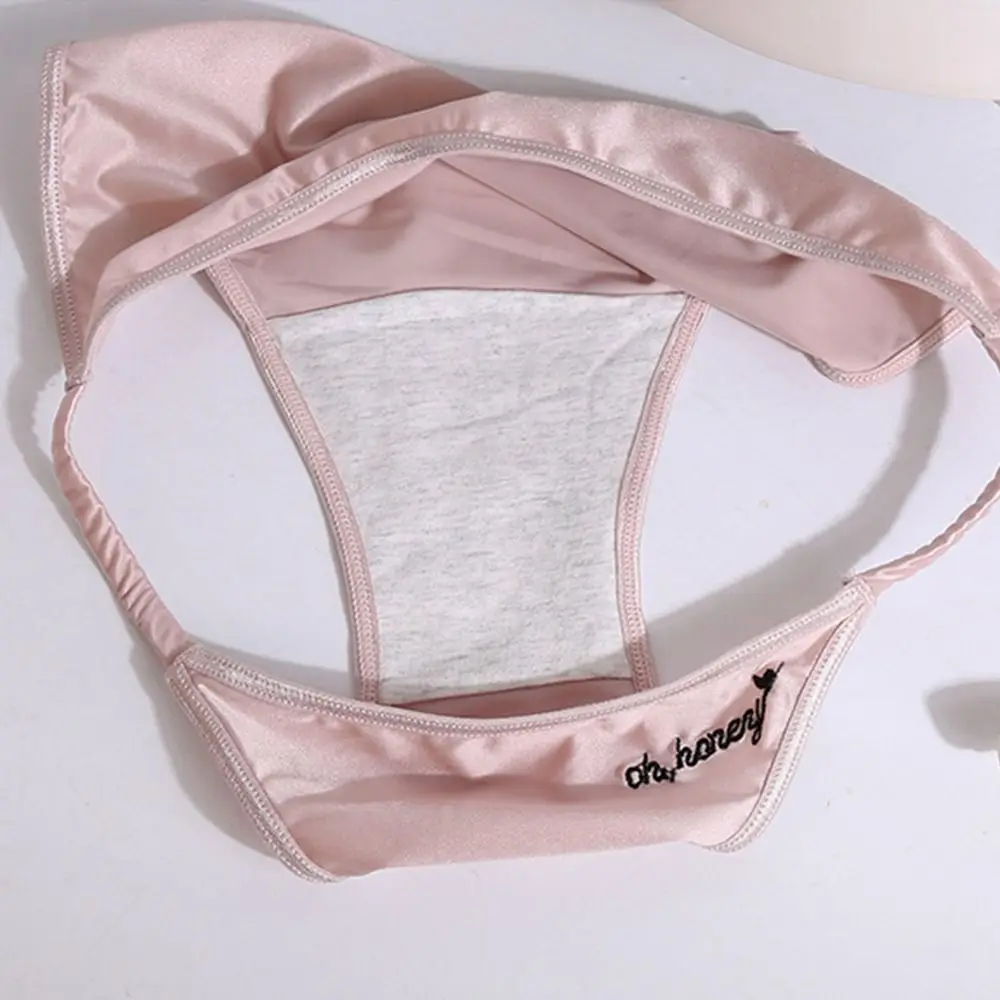 Cotton Crotch Girls Thin Strap Intimates Seamless Underwear Letter Print Underwear Women Briefs Women Stain Panties