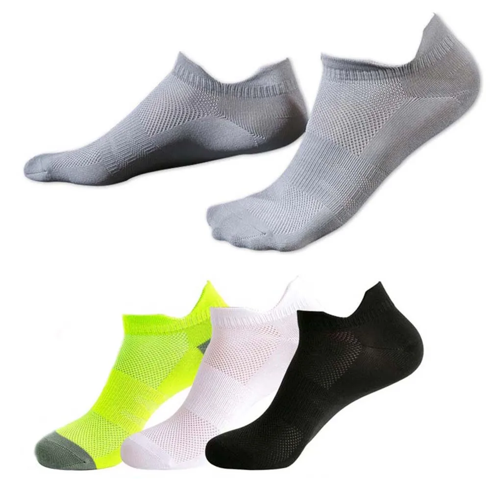 Breathable Colorful Sweat-absorbent Male Short Socks Summer Ankle Socks Sport Socks Nylon Men\'s Hosiery