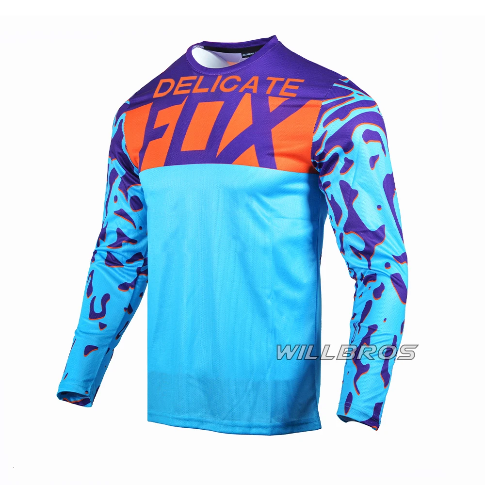 MX Jersey Motocross ATV Scooter DH BMX motocicleta Dirt Bike carreras todoterreno rosa para hombres y mujeres