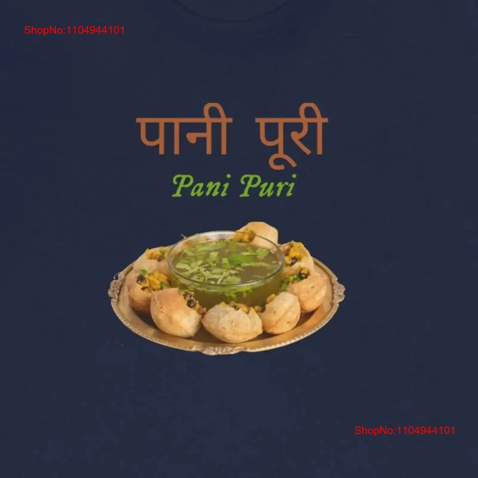 Pani Puri camisa suave Indian Street Food Jersey T vintage lavado homme cómodo gráfico Top para uso diario Casual Unisex