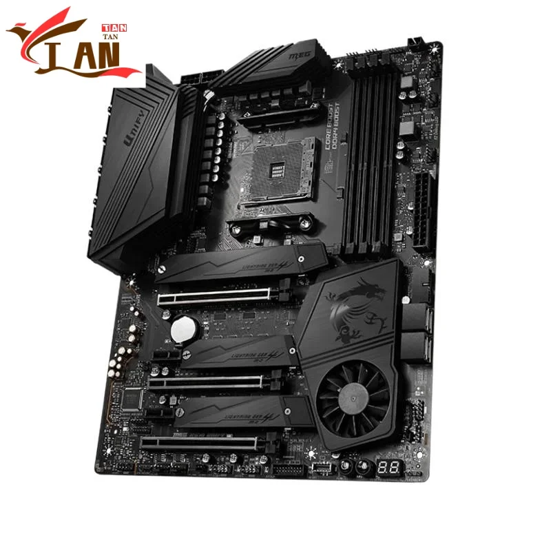 

For MEG X570 UNIFY Motherboard 128GB M.2 Socket AM4 DDR4 ATX X570 Mainboard 100% Tested Fully Work TAN