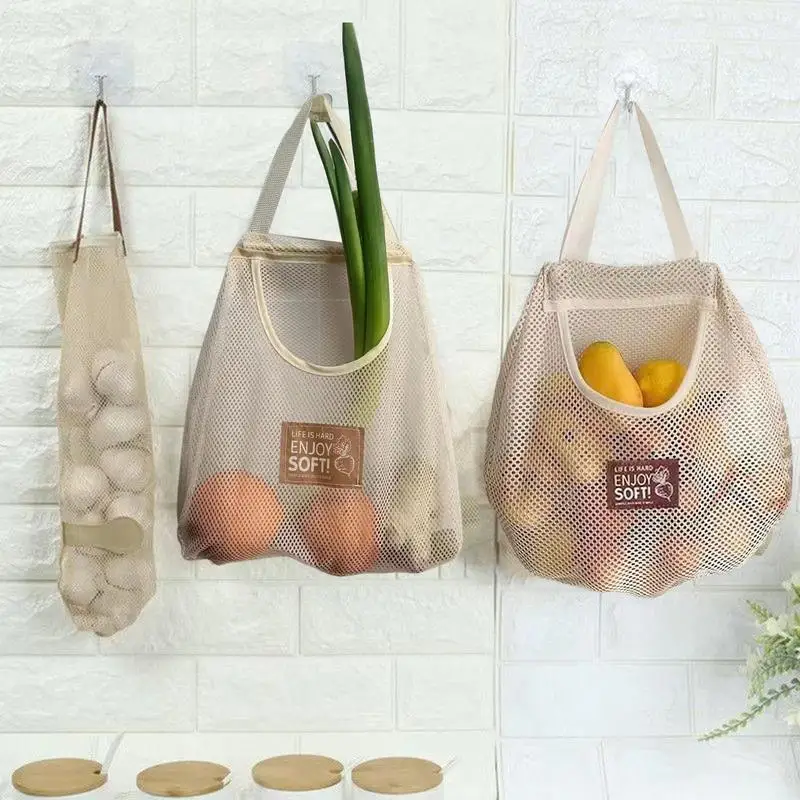 Сумка для фермерского рынка, большая дышащая многоразовая сетчатая сумка, домашняя организация для фермерского рынка, пляжного урожая, кухни, путешествий