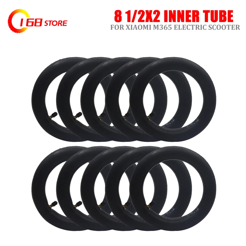 10pcs Good Quality 8 1/2x2 Inner Tube FOR Xiaomi Mijia M365 Electric Scooter Tires Parts