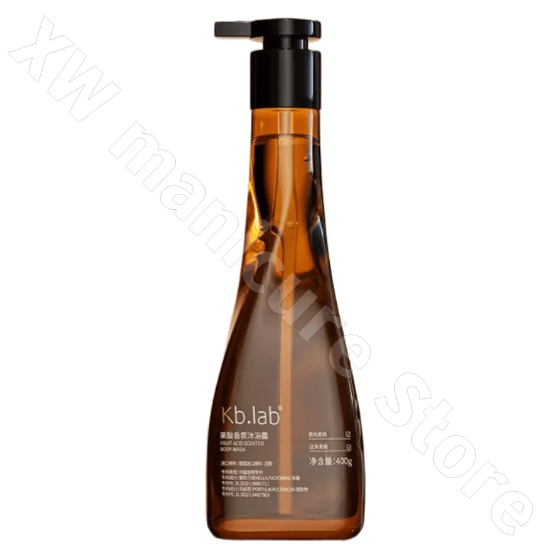 Fruit Acid Mite-removing Exfoliating Shower Gel with Long-lasting Fragrance Deep Cleansing Brightening Skin Tone and Oil Control