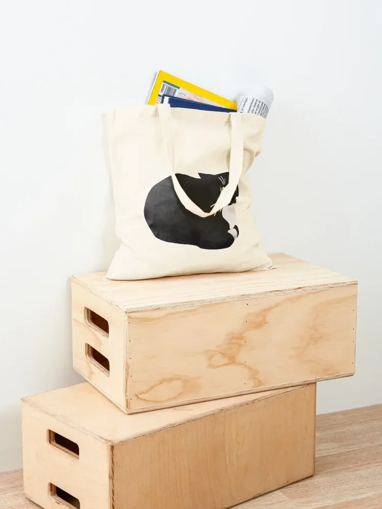 Maxwell/Dingus the Carryable Cat Tote Bag tote bag custom Shopper bag Woman shopper bags for women