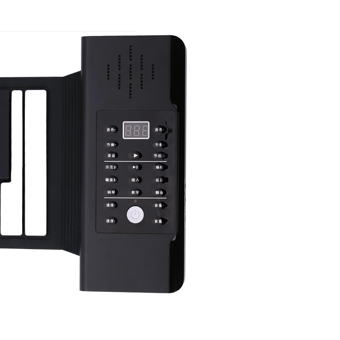 Hooqu حار بالجملة 88 مفتاح سميكة المحمولة اليد لفة البيانو البيانو الإلكتروني