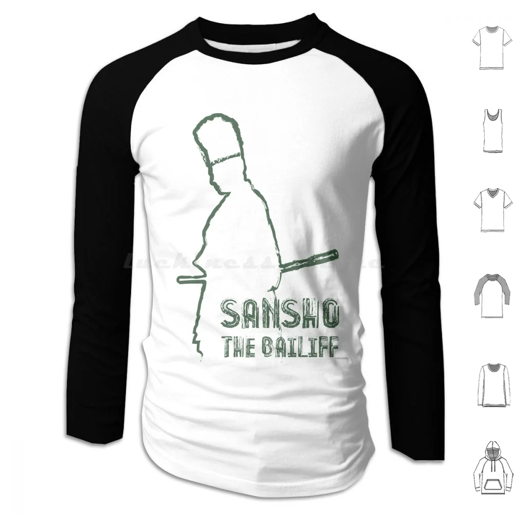 Sansho The Bailiff-sudaderas con capucha de manga larga, película de cine, Japón, Mizoguchi, Kenji, Ronan