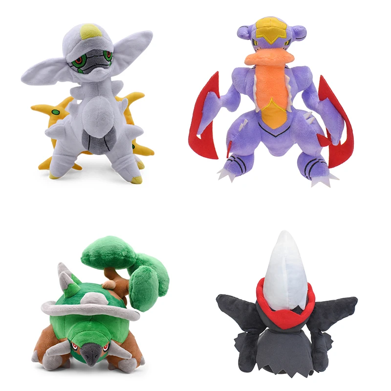 Peluches de Pokémon míticos, juguetes de Peluche de giracina, Dialga, Palkia, Arceus Legends, Miraidon, Koraidon, navidad