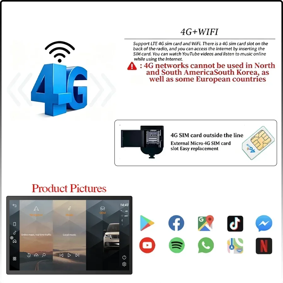 For 2014-2017 Land Rover Sport/L494 13.3 inch Android Radio Carplay Screen Air Conditioning Panel Bosch/Harman Multimedia Player - view 6
