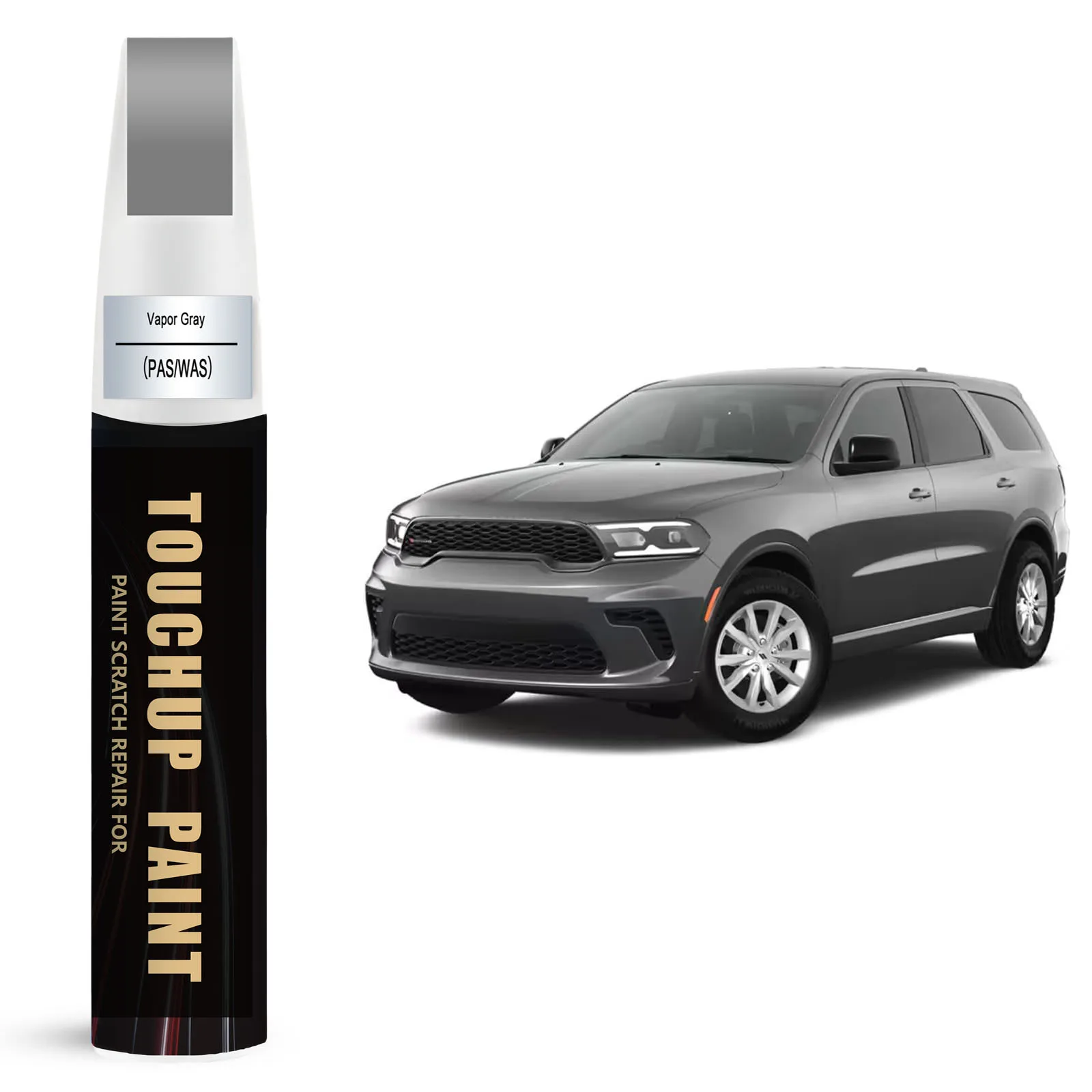 Vapor Gray(PAS/WAS) for Dodge Touch Up Paint Pen,Precise Color Match for Car Paint Scratch Repair