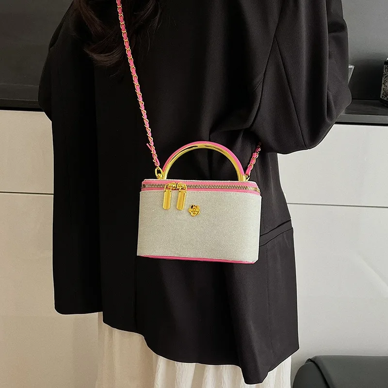 

Women's Bag Premium Handbag New Chain Messenger Bag Casual Shoulder Box Bag