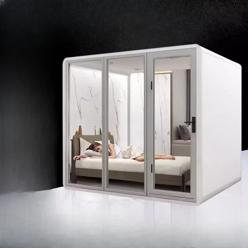 

Mobile soundproof home sleep live stream singing indoor piano recording studio office phone booth silent