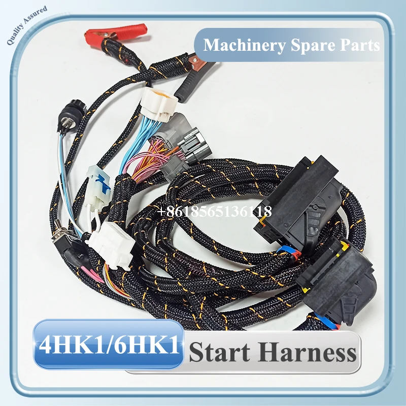 

For Isuzu 4HK1 6HK1 Wiring Harness Engine Start Testing Cable Harness