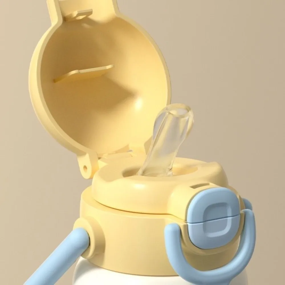 

Креативный портативный ручной термос, чашка 600 мл, герметичная термобутылка с рисунком из соломы, термос для офиса