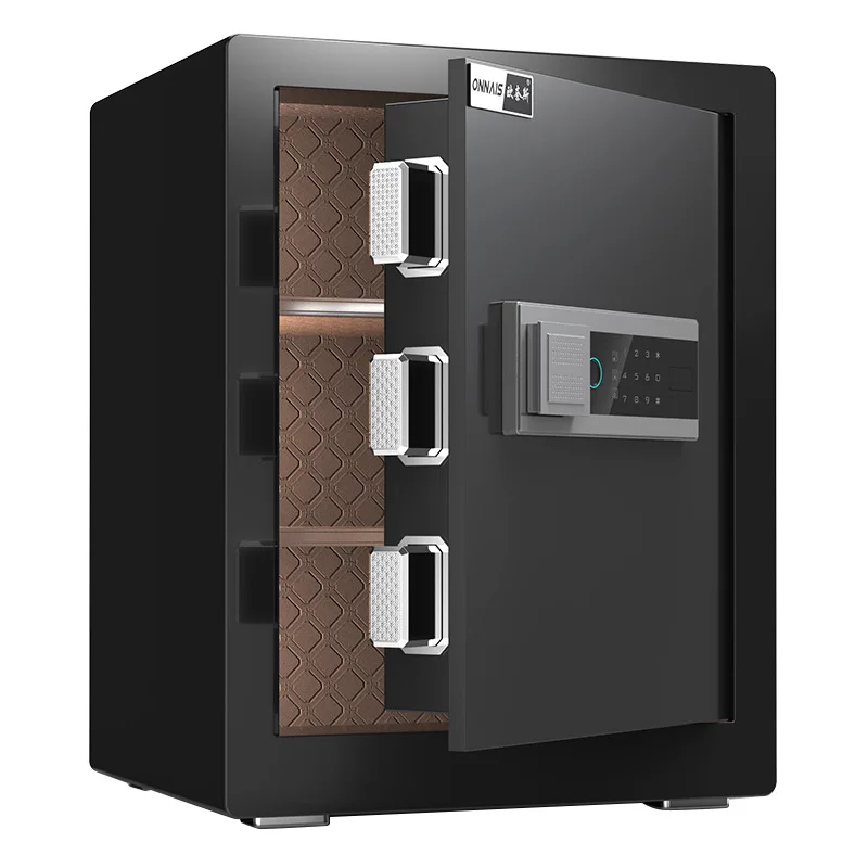 Safe Home Smart Fingerprint Bedside Safe Wall Remote Safe Deposit Box