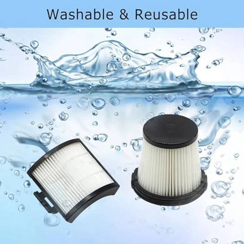 HEPA Filters For Shark IW3511 Detect Pro Auto-Empty System, For Shark IW1111 Detect Pro Cordless Stick Vacuum Replacement